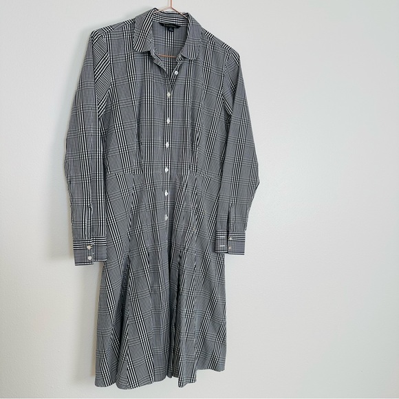 Brooks Brothers plaid Belted Shirt Dress gingham - Picture 7 of 7